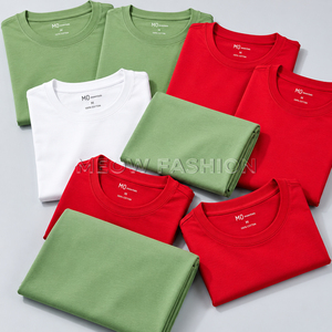 Lot de T-shirts unis de style décontracté premium du Bangladesh, manches courtes, unisexe, vente en gros, directement de l'usine - Product Image 3