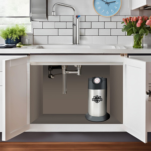 Buder Electric Stainless Steel Energy-<b>Efficient</b> Vacuum-Sealed Water <b>Heater</b> for Home Hotel Use Space-Saving Design Rapid Heating - Product Image 3