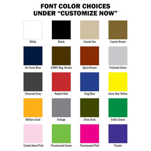 Tùy Chỉnh Thêu Đồng Phục Tên Băng Rocker Các Bản Vá Lỗi Twill Vải 35 + Vải Nhiều Kiểu Phông Chữ & 6 Kích Thước Tùy Chọn - Product Image 3