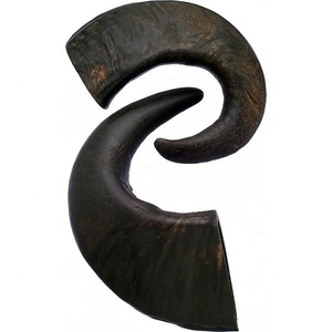 Cuerno de búfalo de agua natural-Cuerno de búfalo masticable grande Tratar la corteza pequeña Agua de calle Cuerno de búfalo Masticar para perros de la India - Product Image 3