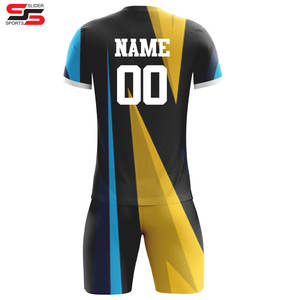 ชุดกีฬาทีมฟุตบอลที่ได้รับความนิยมชุดนักกีฬาเสื้อท่อนบนและด้านล่างชุดฟุตบอลปรับแต่งได้เต็มที่ทุกฤดูกาล - Product Image 2