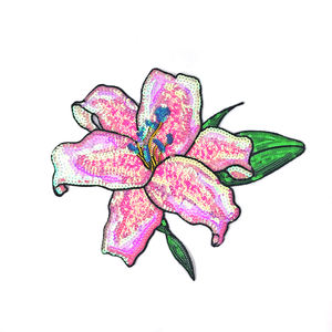 Grand Patch Brodé à Paillettes Brillantes à Repasser - Product Image 3