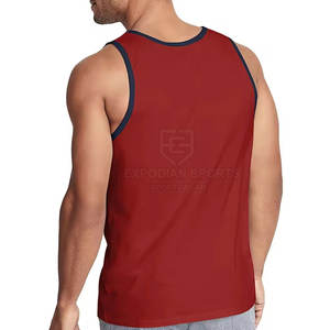 เสื้อกล้ามสำหรับผู้ชายทรงหลวมใส่ออกกำลังกายเล่นยิมฟิตเนส - Product Image 3