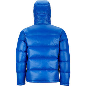 Chaqueta acolchada de Color azul, gruesa, ligera, acolchada, personalizada, venta al por mayor - Product Image 3