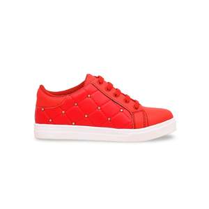 Niñas Rojo Casual Jogger Chunky Shoes KD1598 - Product Image 3