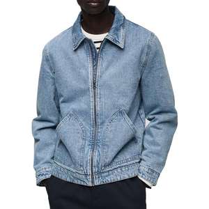 Kivotech Chaqueta Vaquera de Lana Personalizada para Hombre, Ropa de Calle Transpirable de Talla Grande, Colección de Invierno de Pakistán - Product Image 6