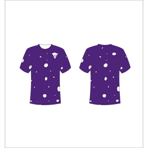 Wholesale Custom <b>Men</b> <b>T</b> <b>Shirt</b> <b>Purple</b> Star Pattern Graphic Tee Sublimation Galaxy Trackstar OEM Private Label TSI-G05-P0645 - Product Image 1
