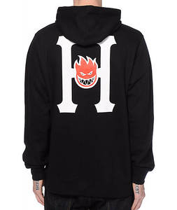 Men's and Women's fleece Hoodie with custom print Faux <b>Fur</b> <b>Trim</b> and Soft Cotton Fabric for a Luxurious and Cozy Feel - Product Image 4