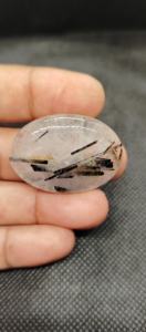 หินควอทซ์เจียระไนแบบรูไทล์ธรรมชาติอัญมณีหลวมสำหรับทำเครื่องประดับ - Product Image 5