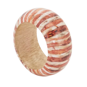 Porte-rond de serviette design rayé classique parfait maison fêtes de mariage restaurant table à manger accessoire porte-papier de soie - Product Image 1