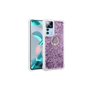 Étui de protection en silicone premium ASMA Milce pour Xiaomi Mi 12T, coque arrière élégante de couleur violette, matériau PC, fonction de protection du téléphone - Product Image 1
