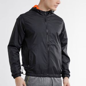 Chaqueta Cortavientos Personalizada con Logotipo, Ligera, Cálida, con Cremallera, Impermeable, Deportiva, para Correr, Personalizada para Hombre - Product Image 1
