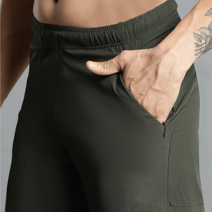 Pantalones Cortos Deportivos de Verano para Hombre, Estilo Hip Hop, de Poliéster/Nailon, para Correr, Béisbol, Cintura Elástica, Holgados, a Cuadros, Ecológicos, de Secado Rápido - Product Image 5
