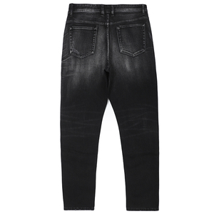 Vente en gros de pantalons en jeans délavés à la mode pantalons en jean pour hommes de qualité pantalon en jean coupe ajustée nouveau style respirant OEM - Product Image 2