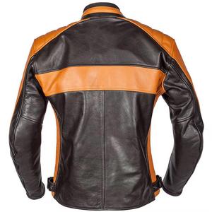 Chaqueta de motocicleta de cuero de vaca de alta calidad, chaqueta de motorista duradera, chaqueta de motocicleta para hombre, chaqueta de cuero impermeable para montar - Product Image 2