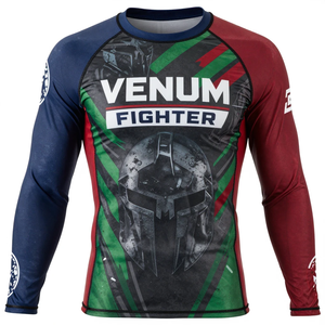 Ropa Deportiva Profesional de Alta Calidad Multiusos para Surf, Natación, Entrenamiento de Sublimación, Muay Thai, Venum Fighter Rash Guard - Product Image 2