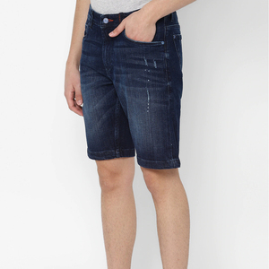 Personnalisé été Streetwear Vintage court demi pantalon ample travail Shorts/mode hommes Jorts Baggy Denim Jean Shorts hommes - Product Image 4