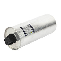 Condensateur de puissance auto-réparateur cylindrique triphasé 25 kvar 450 V, type sec, banques de condensateurs de puissance kvar, CE
