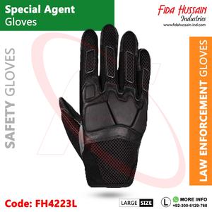 Gants d'unité spéciale fabriqués en synthétique Gants Eva rembourrés pour la sécurité Formation spéciale Unités spéciales Gants en cuir du Pakistan - Product Image 4