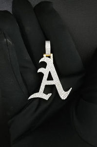 Pendentif en diamant Moiossanite d'un litre en argent sterling 925 - Product Image 4