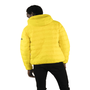 Chaqueta de Invierno Acolchada con Capucha de Nailon de Alta Calidad para Hombre, Chaqueta de Plumón de Pato Ligera y Cálida para Exteriores, Chaqueta de Burbujas con Logotipo Personalizado Formal - Product Image 2