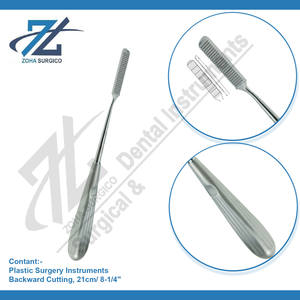 Haute qualité 21cm/8-1/4 \ "allemand en acier inoxydable nez râpe tirer vers l'arrière outil de coupe Instruments chirurgicaux fabriqués Pakistan - Product Image 3