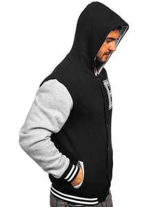 College Baseball <b>Jacket</b> for <b>Men</b> Oversized <b>Varsity</b> Letterman <b>Bomber</b> 100% Cotton Wool Blend Streetwear Wholesale Custom - Product Image 6