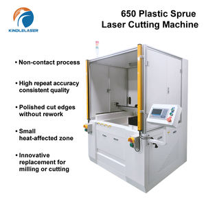 Équipement de découpe laser CNC au CO2 pour pièces en acrylique, offrant des bords sans bavures en une seule étape, prend en charge les formats LAS/PLT - Product Image 2