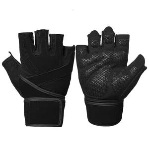 Venta superior Guantes de fitness de gimnasio de calidad superior Diseño de material fresco personalizable para ejercicio al aire libre Tendencia caliente y precio bajo - Product Image 2