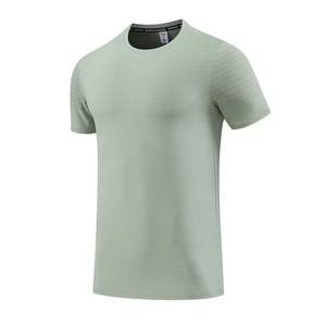 Camiseta de Hombre de Alta Calidad, Estilo Vintage, Personalizada, Streetwear, Tejida en Poliéster/Algodón, Cuello Alto, Dobladillo Curvo, Impresión de Tu Propia Marca - Product Image 2