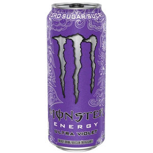 Pack de 24 boissons carbonatées sans sucre Monster Energy Original Green de 500ml à faible teneur en matières grasses Emballage en vrac avec fibres alimentaires à faible teneur en glucides - Product Image 3