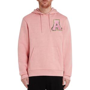 Material suave Chenille Logo Hoodies 100% Algodón Otoño superventas precio barato Servicio OEM superventas Chenille Logo Hoodies - Product Image 1