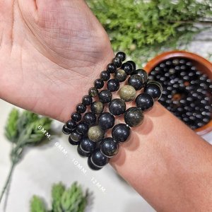 Mookaite Jaspe pulsera con cuentas patrón de forma de bola de moda para la raíz sacra plexo Solar Chakra curación para regalo o compromiso - Product Image 3