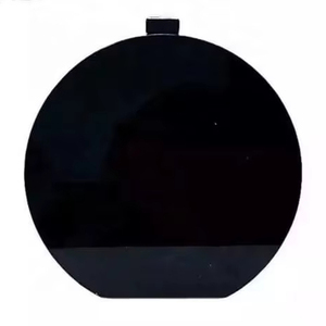 Pochette ronde noire pour femme, pochette en résine, perle plaquée or, luxe, papillon, charme solide, ensemble de pochettes pour mariage - Product Image 1
