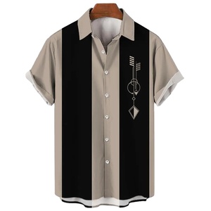 ชุดเดรสระบายอากาศได้ดีเสื้อเชิ้ตแขนสั้นสำหรับผู้ชายเสื้อ100% ผ้าฝ้ายออร์แกนิก - Product Image 2