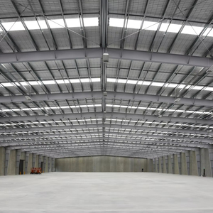 Structure de construction en acier préfabriqué pour entrepôt de stockage - Product Image 1