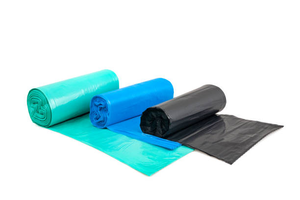 Fabricant du Vietnam Sacs poubelle jetables pour la cuisine et la maison sur rouleau multi couleurs Sac poubelle en plastique - Product Image 2