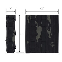 Housse de protection thermique pour silencieux en nylon 500D tactique