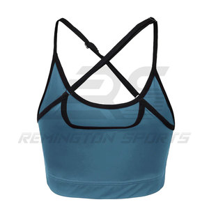 Women Mesh Breathable Sports Bra Top Fitness High Impact <b>Pad</b> <b>Running</b> Gym Yoga Bra | New Arrival Wholesale Women's Sports Bra - Product Image 5
