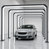 Éclairage LED pour garage à deux étages, tunnel lumineux pour zone de travail et atelier de detailing automobile, IP54, vente en gros