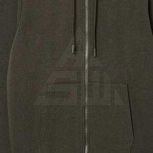 Sweat à capuche zippé décontracté en coton mélangé pour homme, coupe classique, vêtements de mode, meilleur prix - Product Image 6