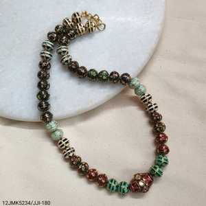 Collar de cuentas Meenakari multicolor Accesorio de moda - Product Image 1