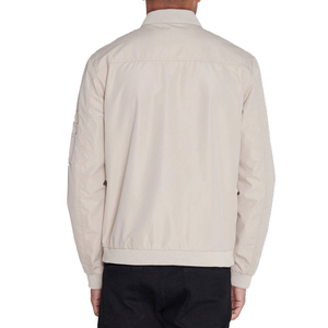 Veste de mode élégante pour homme, veste bomber, doublure douce, coupe confortable, construction légère, matériau durable, apparence moderne - Product Image 2