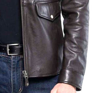 Chaquetas de hombre personalizadas de la mejor calidad, chaqueta de cuero transpirable a precio de venta en línea - Product Image 5