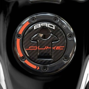 Adesivo Protettivo 3D per Tappo Serbatoio con Logo in Rilievo, Decorazione per Moto KTM 890 Duke 2021-23 - Product Image 1