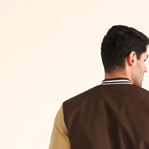 Chaqueta Universitaria de Béisbol Personalizable para Hombre con Cuero Genuino, Parches Bordados de Chenilla de Invierno, Estilo Letterman - Product Image 2