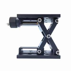 Tavolo Elevatore Manuale con Supporto a Forbice e Azionamento di Precisione a Vite Senza Fine - Product Image 4