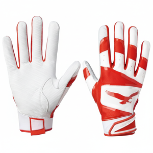 Gants de baseball en gros avec logo personnalisé, coutures renforcées, traction flexible, impact amélioré, gants de frappe de softball amortissant les chocs - Product Image 5