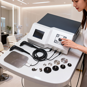 Prix d'usine Machine de massage corporel et mammaire à haute fréquence 448 kHz pour la détoxification lymphatique Réduit la <span class=keywords><strong>cellulite</strong></span> - Product Image 1