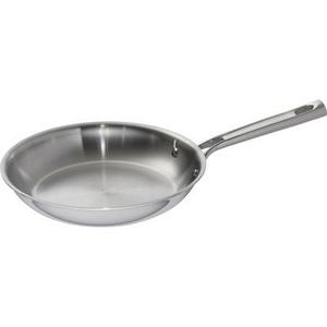 Classic Style Commercial Kitchenware Stainless Steel Chef Frying <b>Pan</b> with Composite Bottom Sanding Finish - Product Image 5